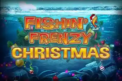Fishin Frenzy Christmas Slot Cover